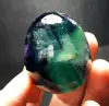 Rare Natural Fluorite Egg Quartz Crystal Point Healing 80g 4