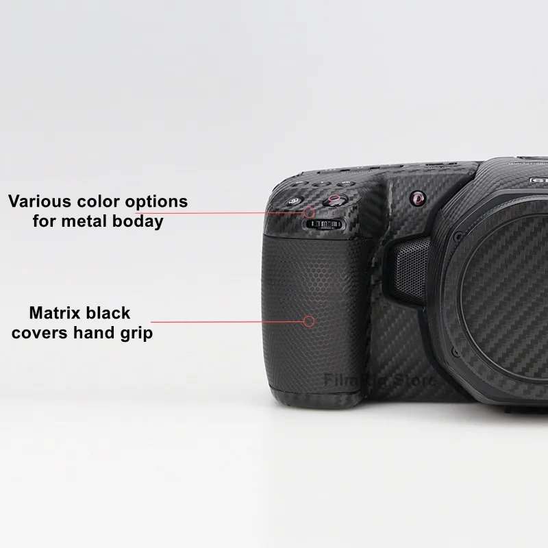 BMPCC 6K Protective Cover Skin for Blackmagic Design Pocket Cinema Camera 6K Skin Decal Protector Anti-scratch Coat Wrap BMPCC 6K Protective Cover Skin for Blackmagic Design Pocket Cinema Camera 6K Skin Decal Protector Anti-scratch Coat Wrap