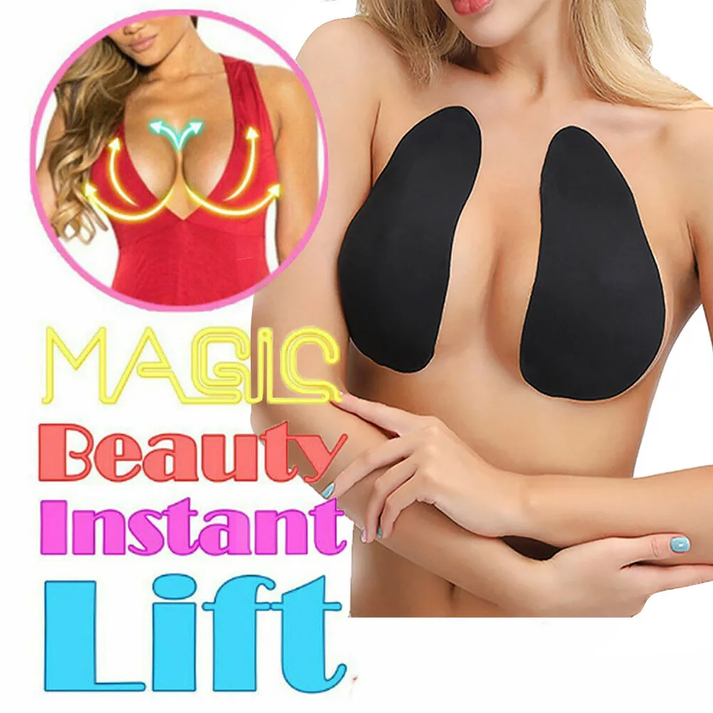 

sexy femme Magic Beauty Instant Lift Shape Tape Lift Women Brassy Tape Breast Push Up bra lingerie Autocollants pour dames 50*