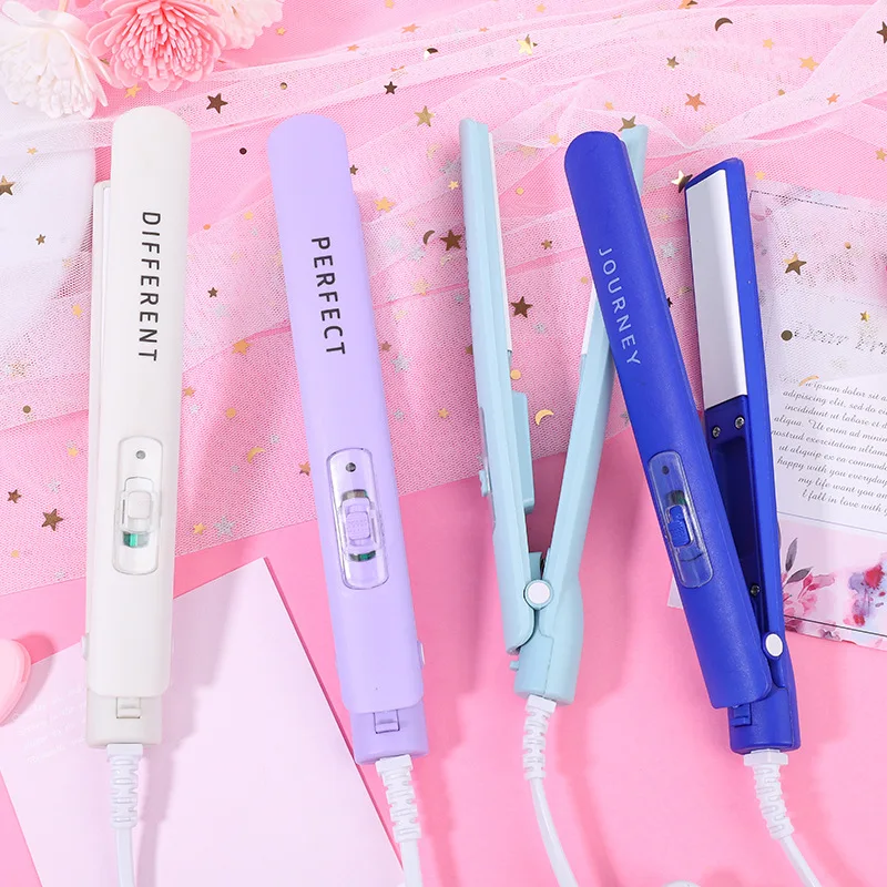 Модный мультяшный Электрический Выпрямитель для волос бигуди шина фанера