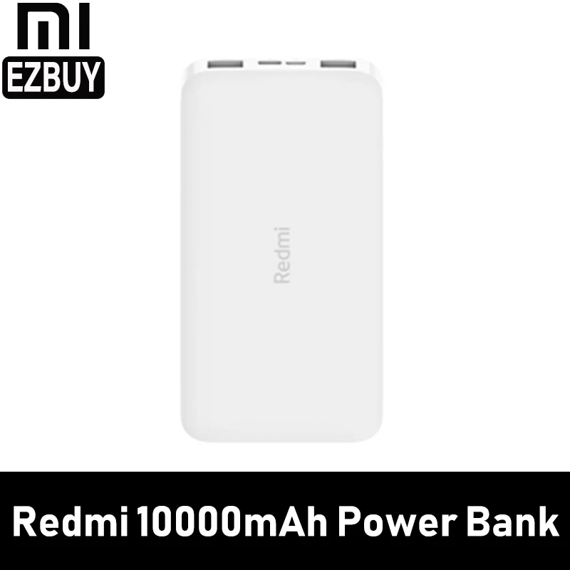2019 Новый Xiaomi Redmi внешний аккумулятор Оригинал 10000 мАч портативный эффективный