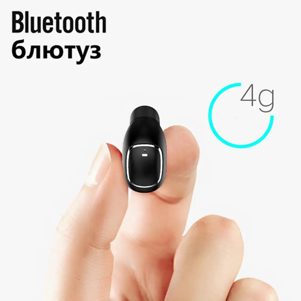 Мини Беспроводная гарнитура Bluetooth 4,1, моно маленькие стерео наушники, скрытые невидимые наушники, наушники для телефона в уши