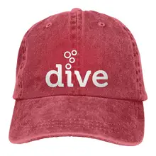 Хлопковые регулируемые джинсовые шляпы для дайвинга, дайвинга, досуга, шапки для женщин