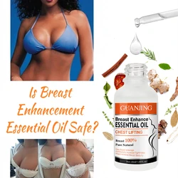 30ml Natural Safe Effective Breast Enlargement Essential Oil Frming Bigger Chest Massage Make The Breasts Full Strong Chest Care