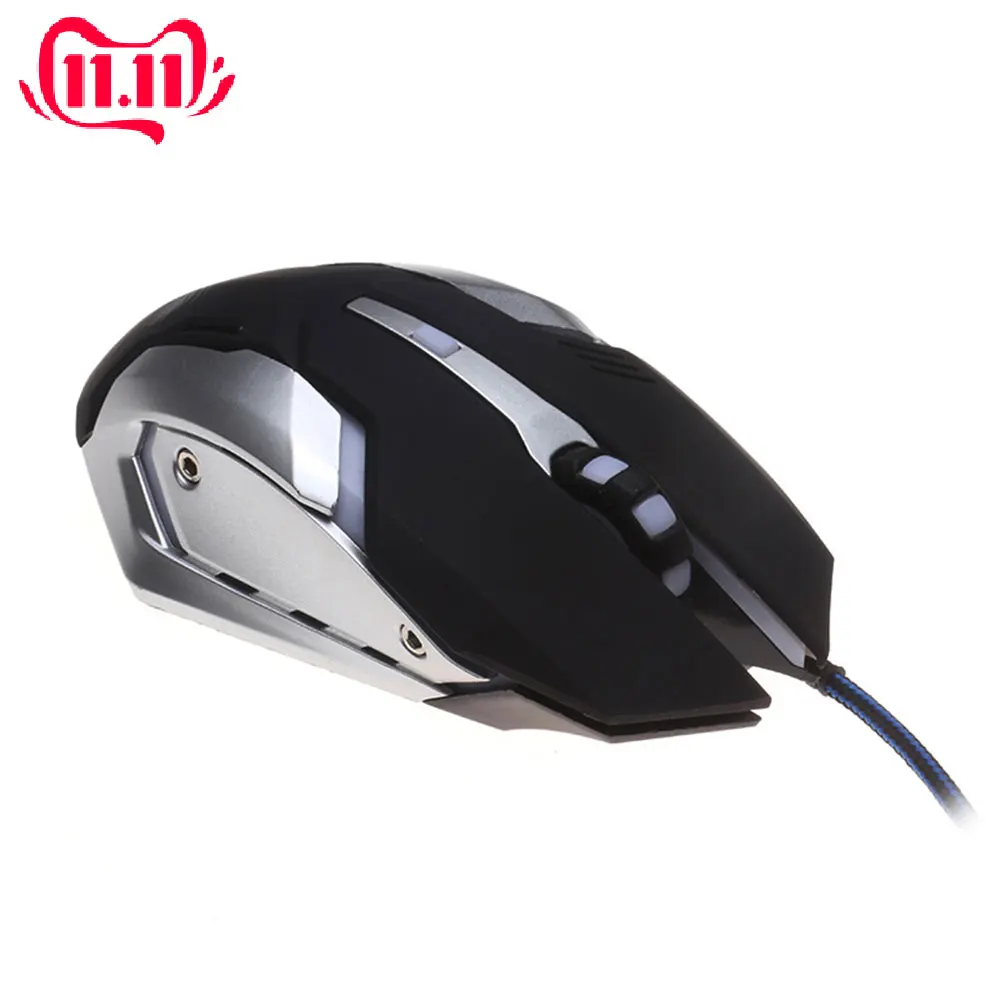 

LED Backlit Wired Ergonomic Gaming Mouse Mice 7-Button Optical Gamer Mouse For PC Computer Laptop Desktop Mice Professional