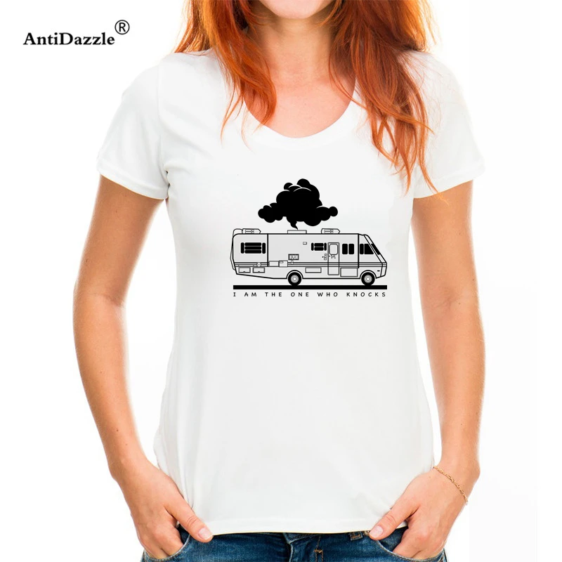 

Mashup of Breaking Bad and Peanuts series Woman Hot t shirt Christian Female Gift tshirts Short-sleeve Tee Tops Website