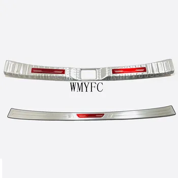 

Car Rearguards Stainless Steel Rear Bumper Trunk Fender Sill Plate Protector Guard Covers trim For Toyota RAV4 2019 2020 5th