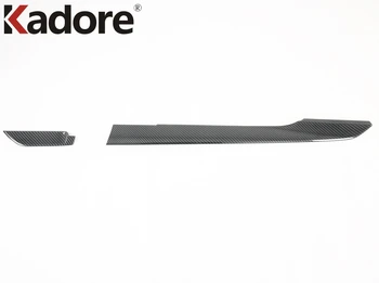 

For Toyota Sienna 2019 2020 Carbon Fiber Car Interior Front Center Control Dashboard Strip Cover Trim Accessories Styling