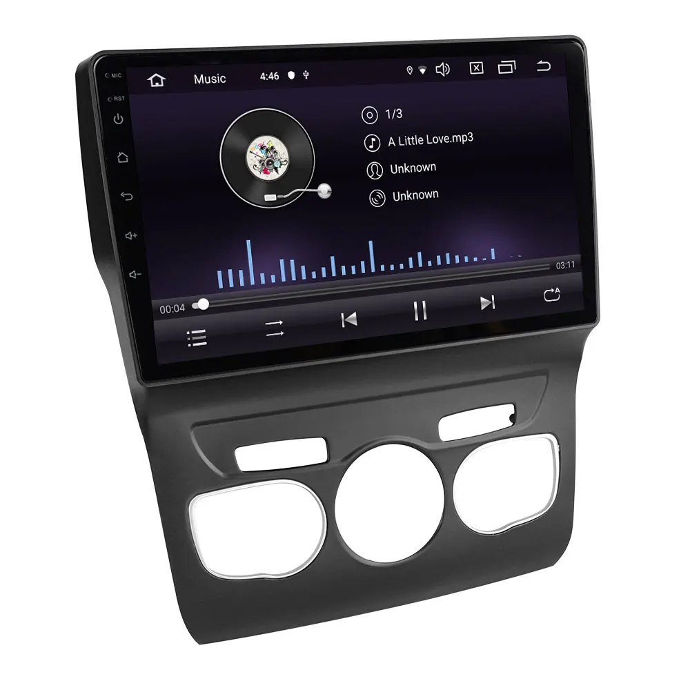  EKIY 10.1' IPS Android 9.0 Car Radio Multimedia Auto For Citroen C4 2013 2014 2015 2016 Stereo GPS 