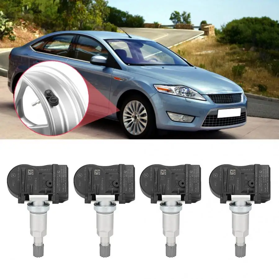 4 шт. контрольные датчики давления в шинах 8G921A159AE подходят для Ford Mondeo 2007