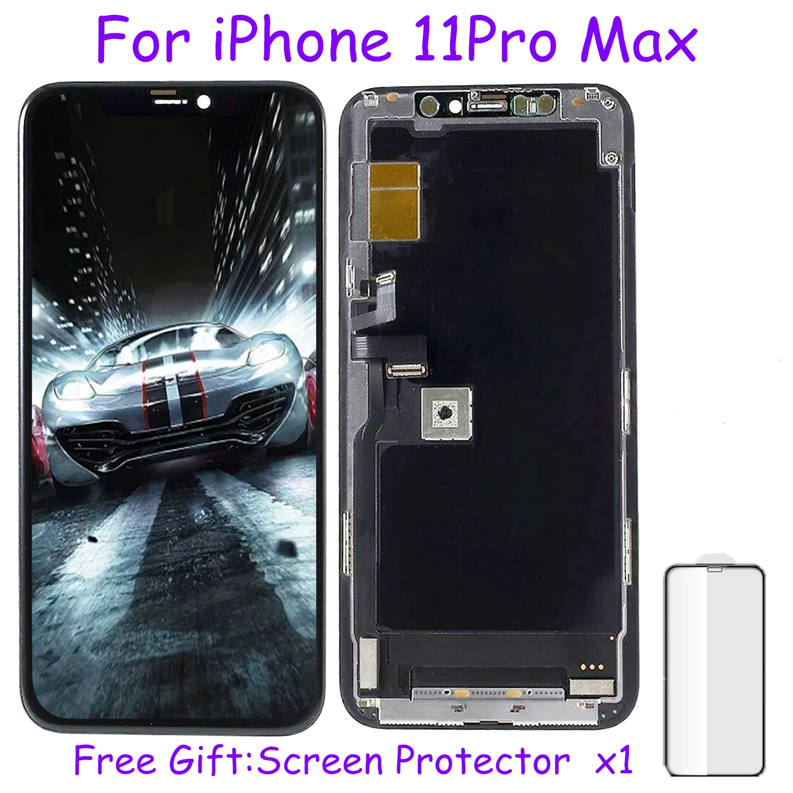 

For iPhone 11 LCD Display TouchScreen Digitizer For iPhone 11 Pro Max LCD A2215 A2160 A2217 For iPhone 11 pro A2218 A2161 A2220