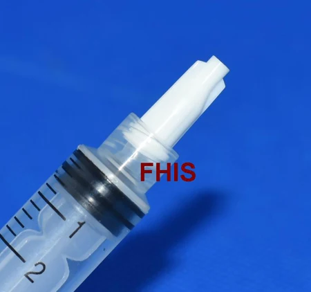 white Шприц для нанесения клея tip Luer Lock(черный/красный/белый/прозрачный/фиолетовый/светло-голубой/темно-синий/бледно-зеленый) 8 цветов - Цвет: white
