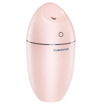 

Portable USB Mini Air Humidifier Diffuser Humidifier 250Ml Large Capacity Quiet Humidifier 7 Color Night Light Home Office Car P