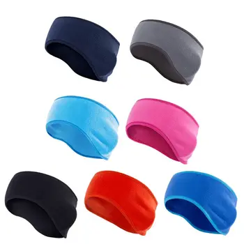 

Thermal Fleece Hair Band Running Fitness Yoga Ski Warm Earmuffs Cap Unisex