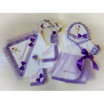 

Именной крестильный набор 5-ти предметный Крестильные комплекты