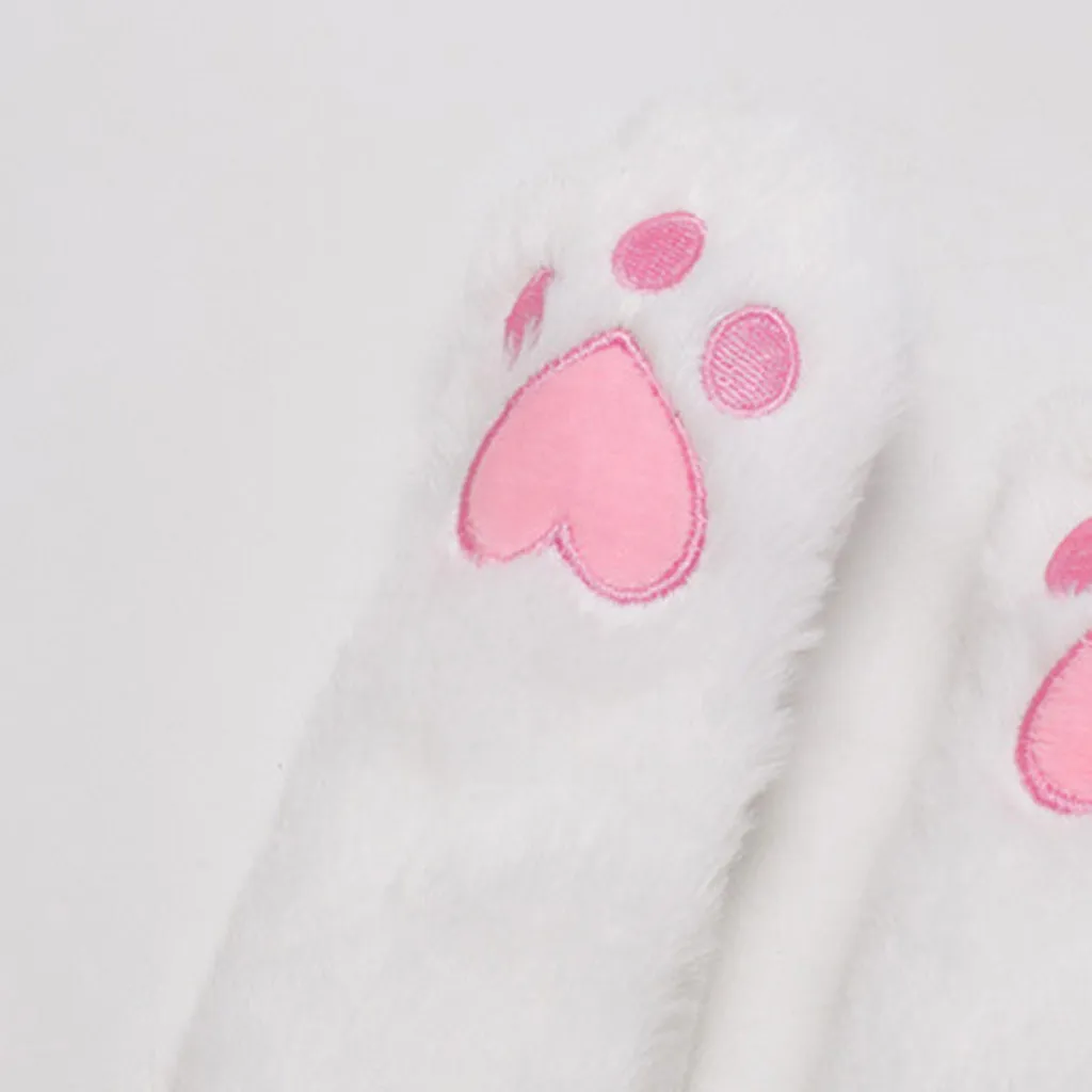 JAYCOSIN, шапка с кроличьими ушками из мультфильма, милая шапка Kawaii, забавная шапка для девочек, детская шапка, плюшевая игрушка, рождественский подарок 1217