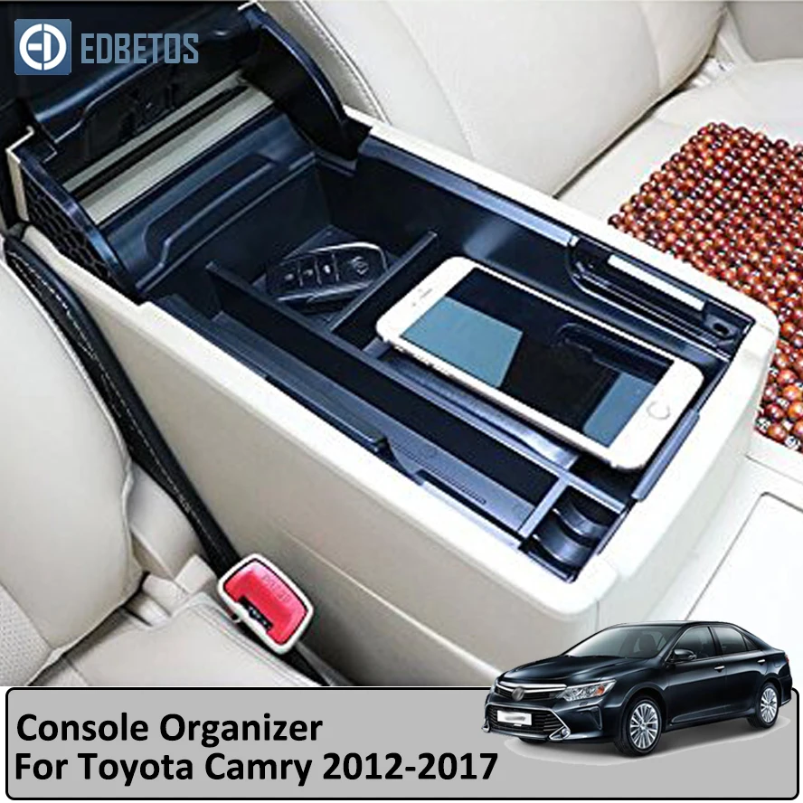 Подлокотник для хранения перчаток для Toyota Camry- LHD центральная консоль Органайзер лоток Camry аксессуары для интерьера вторичный
