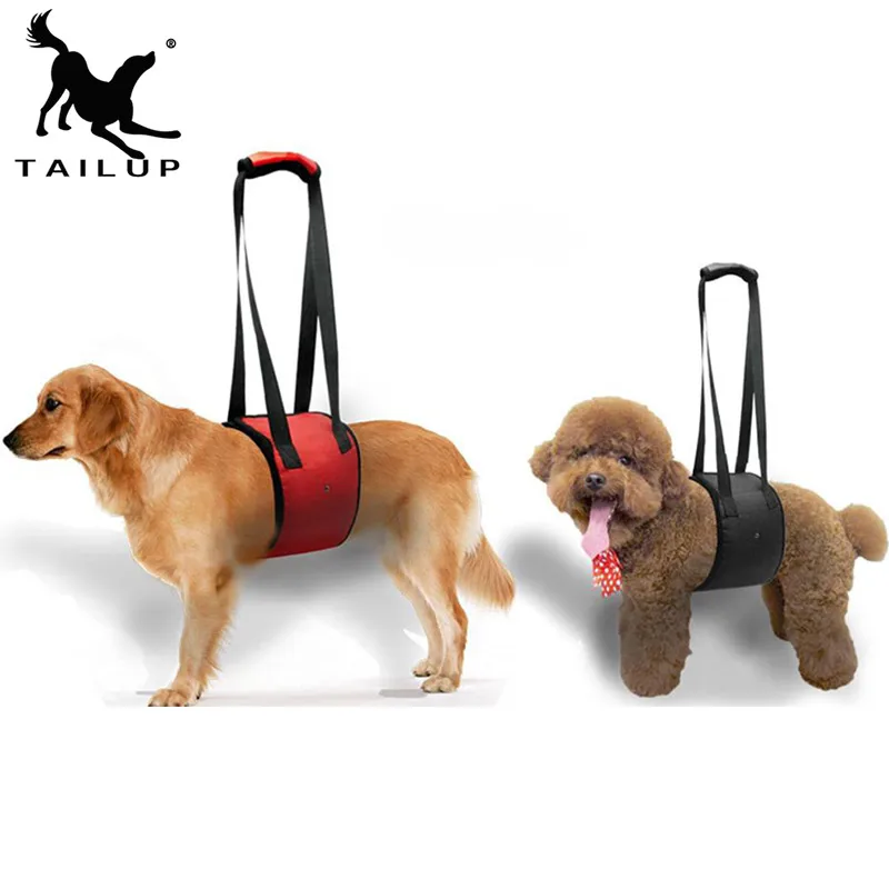 

TAILUP Pet Dog Lift Harness Adjustable Mesh Nylon Pets Lifting Support Vest For Old Injured Large Dogs With Handle Vest Help