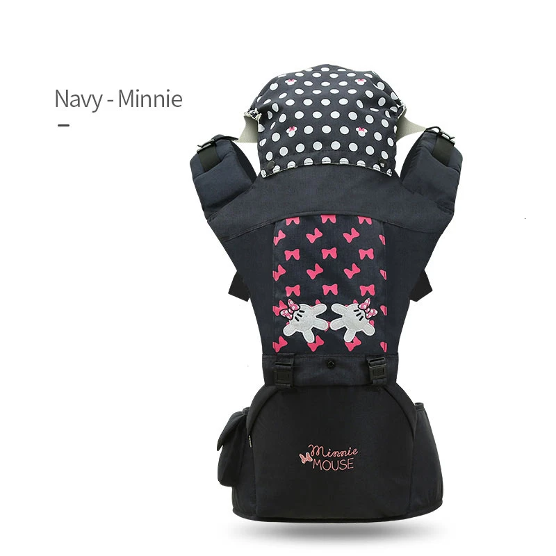 20210021 Disney Baby Carrier младенец Хипсит эргономичное переднее многофункциональное приспособление для переноски детей на открытом воздухе аксессуары disney - Цвет: 20210021