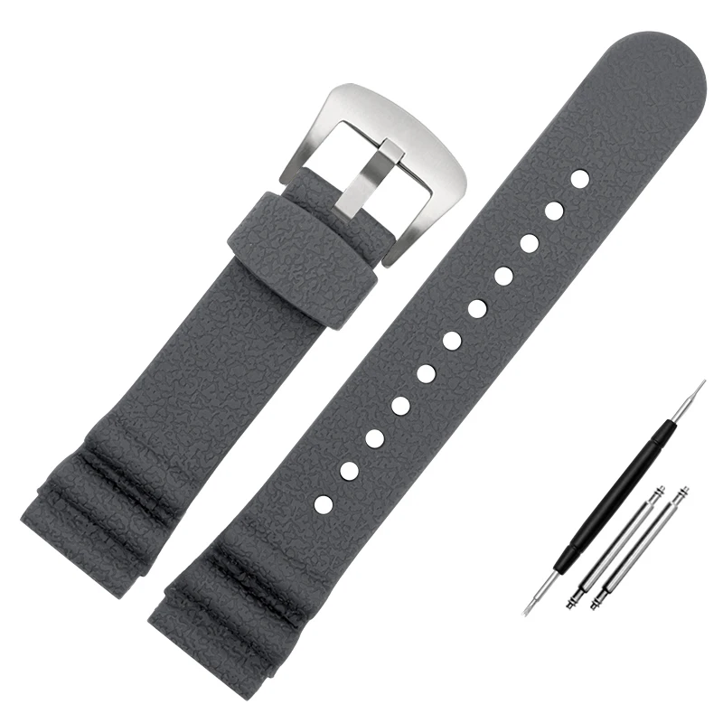 thumbnail image 1 of Correa de caucho para buceo de 22 mm para reloj Seiko SKX007 PROSPEX SRP777J1 No.5 Water Ghost Abalone, pulsera deportiva de silicona para hombre, 1 of 5