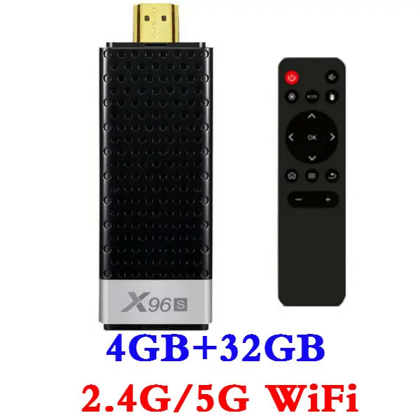 Smart 4K Android 9,0 ТВ приставка X96S ТВ-карта Amlogic S905Y2 DDR3 4 ГБ 32 ГБ X96 Мини ПК 5G WiFi Bluetooth 4,2 ТВ ключ медиаплеер - Цвет: 4G32G