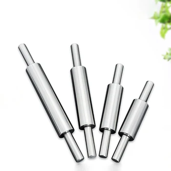 

43cm Stainless Steel Rolling Pins Metal Rolling Pin for Baking Pasta Fondant Cookies and Dough Bakeware Roller Dishwasher Safe