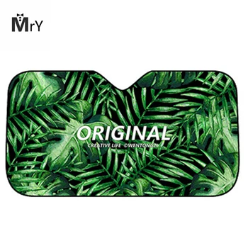 

Car Window Windshield Sunshade Covers For Ordinary Car Reflective Foil Anti-UV Curtain Front Colorful And Cool Sucker Fixed