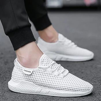 

New mesh breathable sneakers lazy shoes Korean casual men's shoes quality sports shoes foreign trade cross-border men's shoes