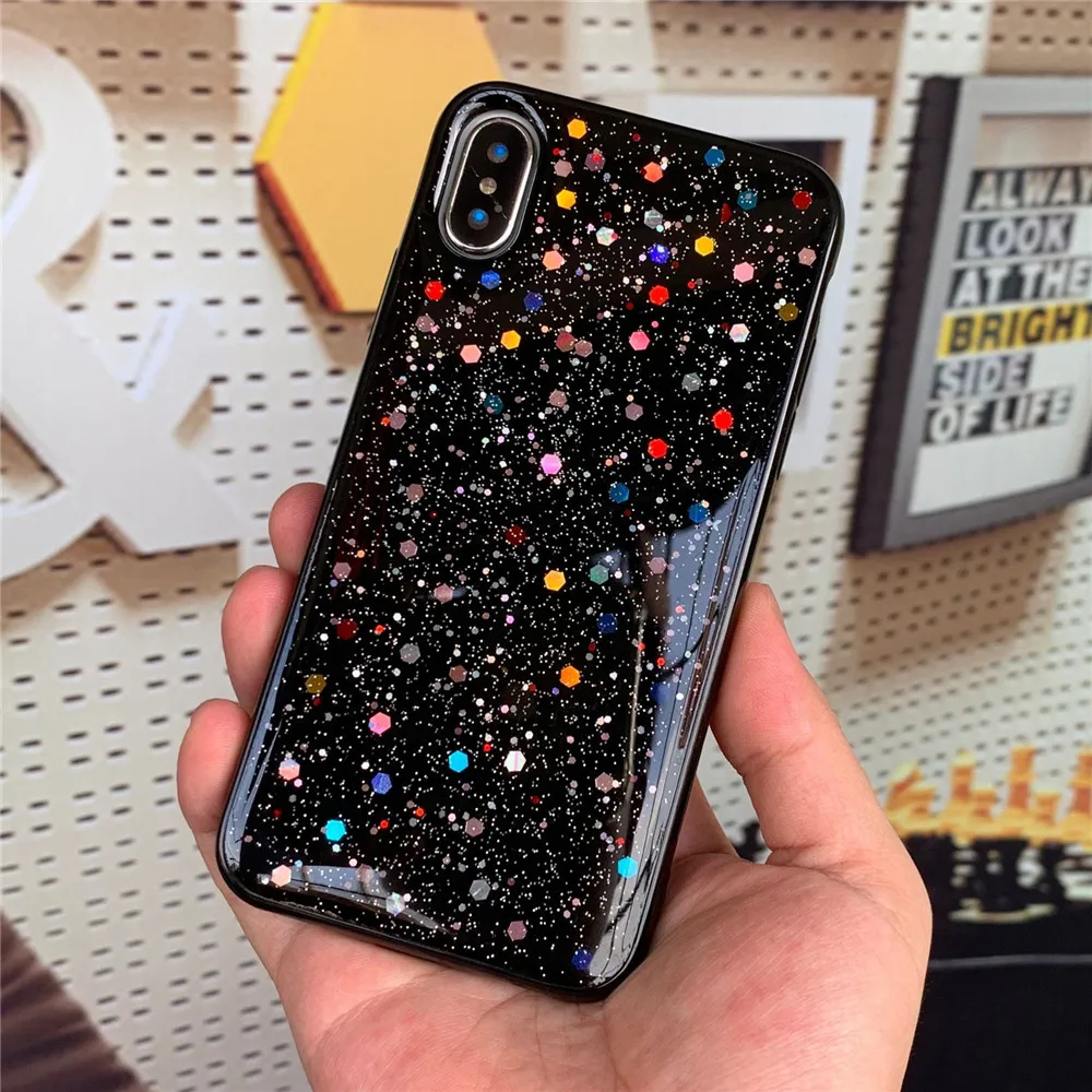 Sequins Various Colors Case For Xiaomi Mi Note 10 Lite Case Note 10 Pro Mi A1 A2 A3 Lite CC9 Pro CC9E Cover Phone best flip cover for xiaomi Cases For Xiaomi