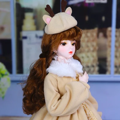 DBS 1/3 bjd кукла 62 см шарнир тела обувь и платье для куклы головной убор мечта фея SD - Цвет: cannot open head