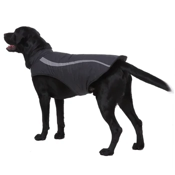 

Reflective Large Dog Clothes Winter Puppy Jacket Warm fleece Pet Coat Waterproof Dog Clothing Vest For Small Medium big Dogs