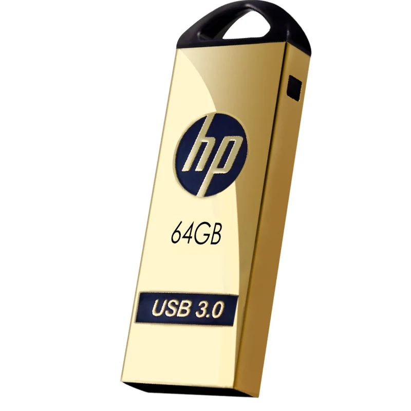 Hp USB 3,0 USB флэш-накопитель 8 ГБ 16 ГБ 32 ГБ 64 Гб Флешка флеш-накопитель металлический бизнес U диск