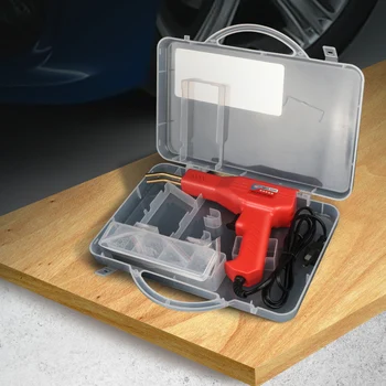 

Hot Staplers Machine Plastics Welder Garage Tools 50W Staple PVC Repairing Machine Car Bumper Welding Repairing Soldering Iron