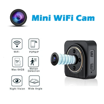

Mini Camera Wifi Espia DVR Video Camcorder Magnetic Body IP MicroCamera Motion Wireless P2P Night Vision Support Hidden TF Card