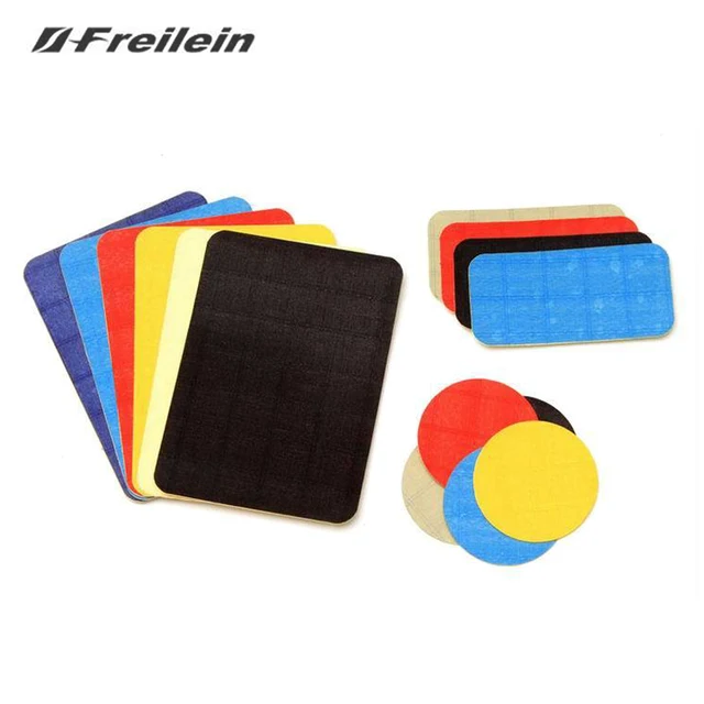 2pcs Freilein Ripstop Kite Repair Sticker Patch Waterproof High Stickiness Translucent Back-up Tool Accessories 12 Colour 1