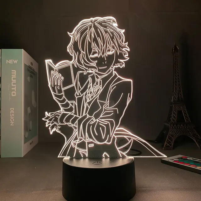 Anime Avatar Bungo Stray Dogs Osamu Dazai Lamp 3