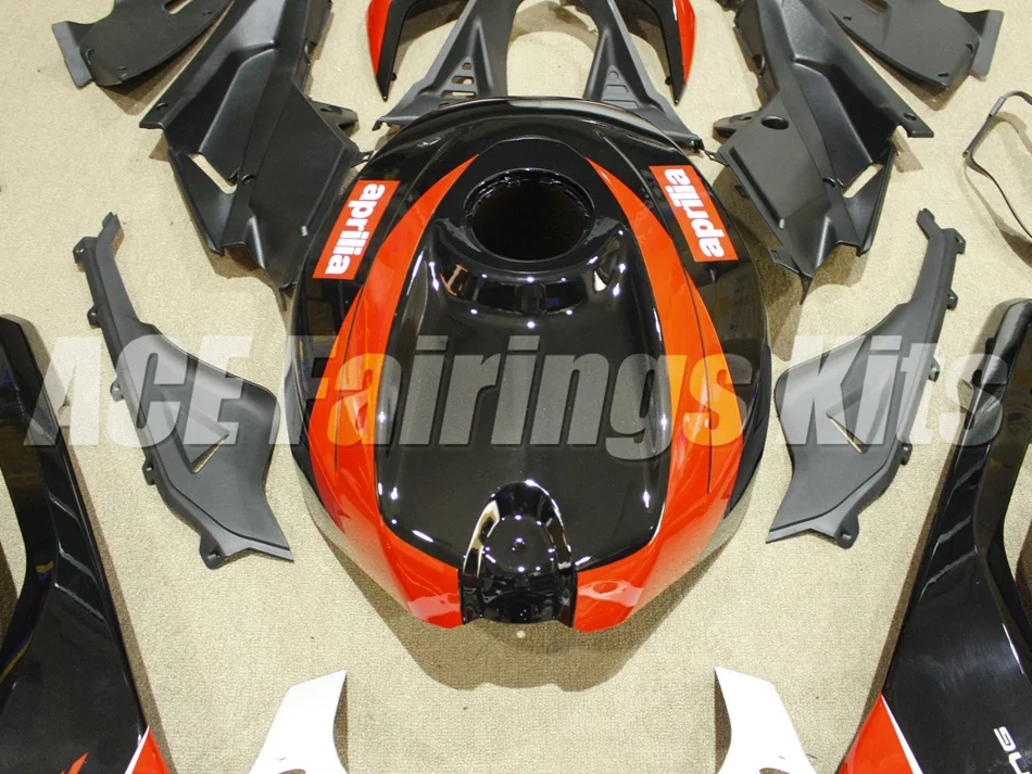 Топ литья под давлением обтекатель комплект подходит для Aprilia RS125 06 07 08 09 10 11 RS4 RSV 125 2006 2009 2011 Обтекатели набор холодный черный красный