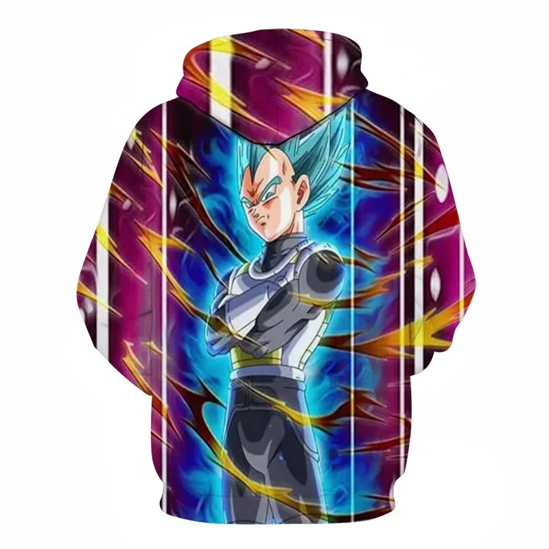 Dragon ball толстовки мужские толстовки Осенняя модная одежда мультфильм анимация Печать Досуг Свободное пальто европейский размер