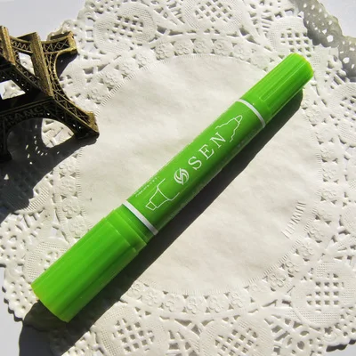 22-Grass green 1 шт. 30 цветов Эскиз маркер масляной художественной школы ручка двуглавый товары для рукоделия маркеры для рисования маркеры набор Манга - Цвет: 22-Grass green