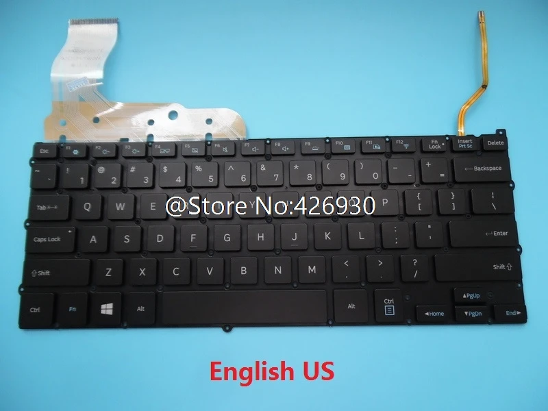 Клавиатура для samsung NP940X3F NP940X 3g NP940X3K 930X 3g Великобритания Франция FR английский США Корея КР Турция TR Испания SP Бразилия BR Ху с подсветкой