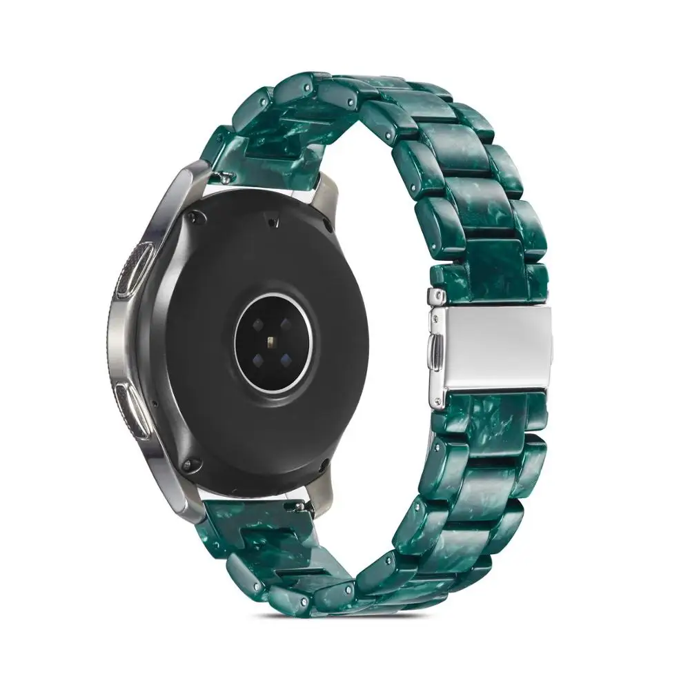 20 мм 22 мм полимерный ремешок для часов samsung Galaxy gear S3 ремешок из нержавеющей стали Пряжка Galaxy 46 мм huawei GT ремешок для часов - Цвет: 4