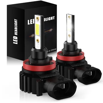 

2 LED bulbs H4 LED Car Light Bulbs H4 H7 H8 H3 H11 H1 9005 9006 HB3 LED Headlight for Car Lamp Turbo Bulbs for Auto 12V CANBUS