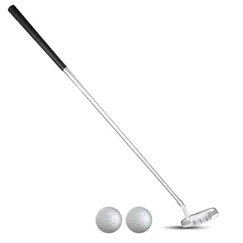 

Golf putter Golf Club Zinc 3 section folding Alloy Portable Golf Putter for Indoor Outdoor