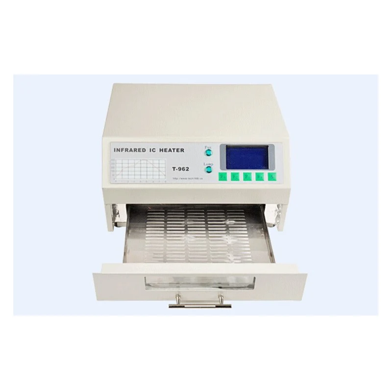 110V 220V Reflow Equipment Infrared Reflow Oven Furnace IC Heater BGA Rework Station HDCSUN Piece For Puhui T962