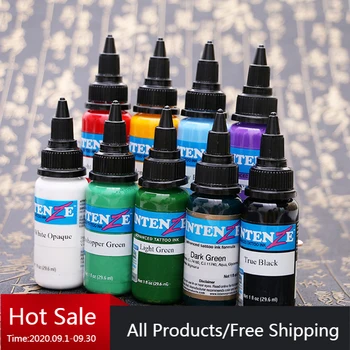 

14Pcs/Lot Microblading Tattoo Ink Set Permanent Permanent Makeup Pigment 30ml Ink for Body Tattoo Painting Tattoo & Body Art Ink