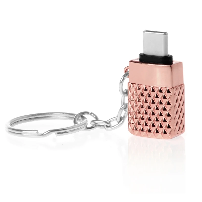 Металлический Тип C Мужской к USB 3,0 Женский адаптер конвертера OTG для Macbook Xiaomi S8