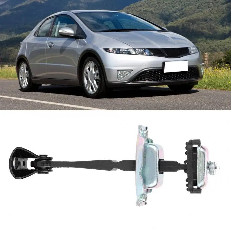 Стопор передней левой двери подходит для Honda CIVIC 1.8L 2.0L 2006-2011 72380-SNA-003 алюминиевый сплав стоп петля ремень