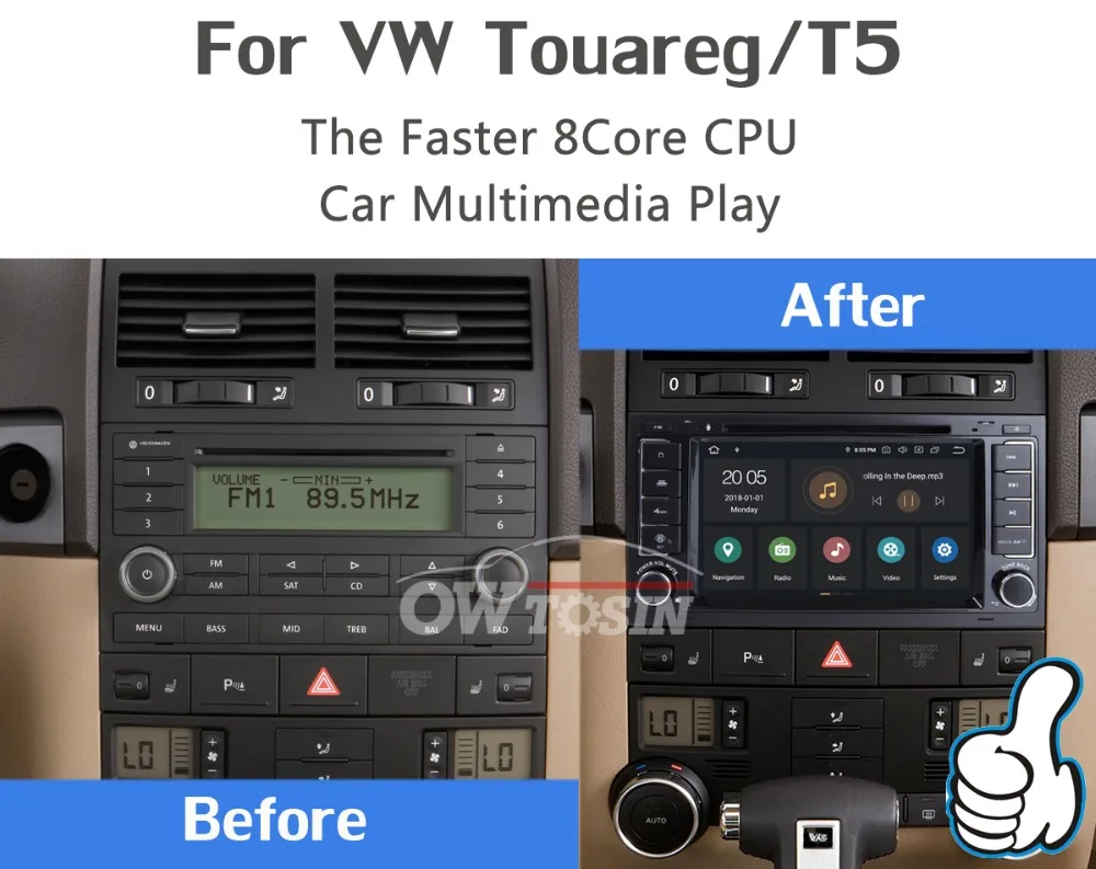 PX6 4+ 64G Android 9,0 автомобильный dvd-плеер для Фольксваген туарег Т5 мультиван транспортер gps навигация DSP Авто CarPlay головное устройство
