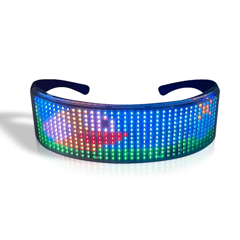 LED Bluetooth Light-Emitting Glasses APP Mobile