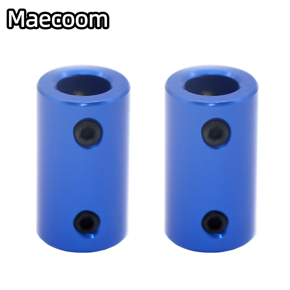 블루 합금 커플 드라이브 샤프트 커플링 풀 커플러, Rc 보트 변속기, DIY 부품 스테퍼 모터 액세서리, 5 개, D14L25, 5mm, 8mm